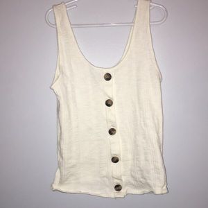 American Eagle Button Down Tank Top